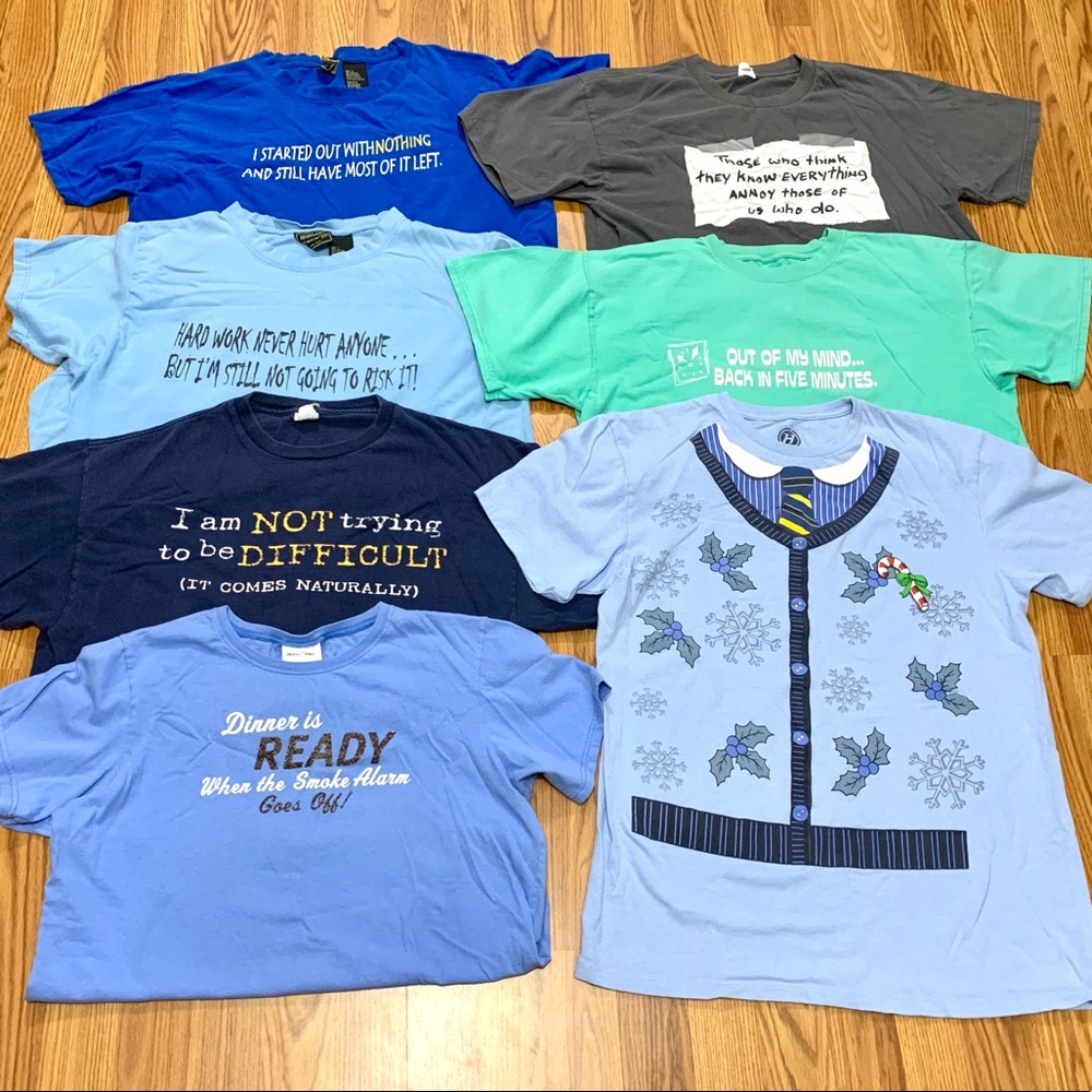 Vintage Graphic T-shirts Bundle of 7! πππ - Picture 1 of 7